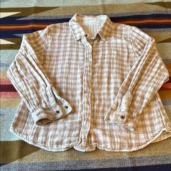 Faherty Double Cotton Reversible Shirt - Picture 1 of 7